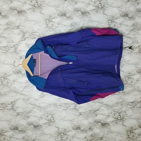 Patagonia Other - VTG 90's Patagonia Pullover Half Zipper Windbreaker Hood